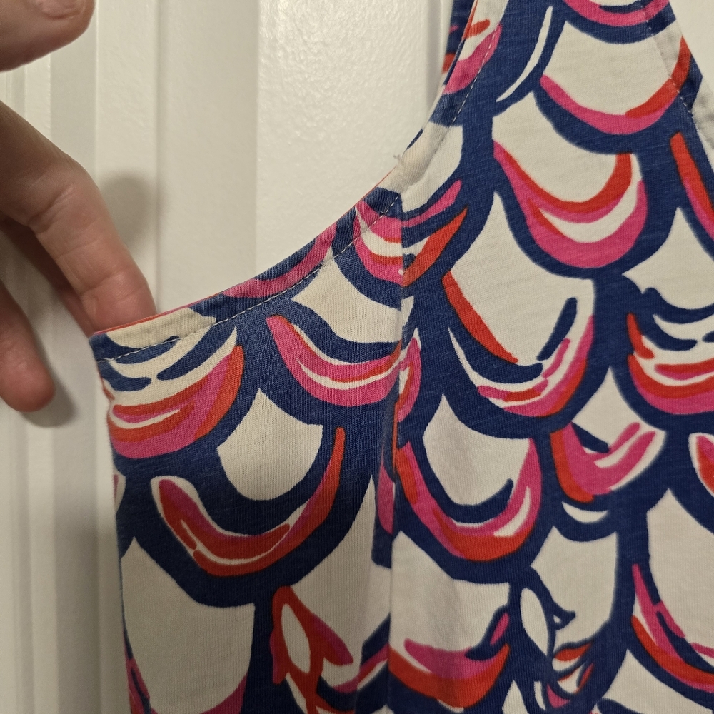 🌟7/25$ LILLY PULITZER Monterey Tank Dress in Gillty Print - Picture 5 of 10